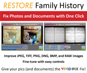 Vivid-Pix Launches New AI Powered RESTORE – Patented Photo & Document Restoration Software