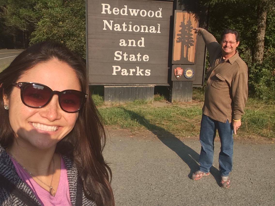 Redwoods entrance